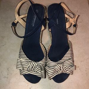 European espadrille wedges Size 41